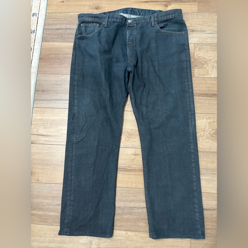 Levi’s 501 dark wash w44 L32 - Picture 4 of 8